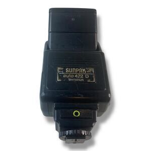 Sunpak Auto 422D Thyristor Electronic Camera Flash Unit - WORKS